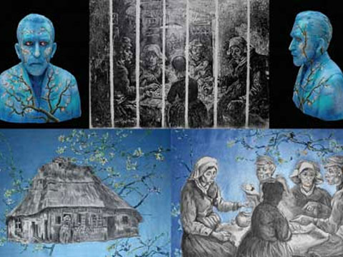 Reliving Van Gogh exhibition artwork
